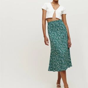 Reformation Bea skirt size S NWT